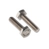RS PRO Plain Stainless Steel Hex Bolt M4 x 16 mm 316 A4 Stainless Steel DIN 933 263-2132