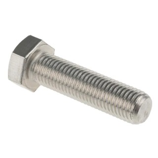 RS PRO Stainless Steel Hex Bolt M16 x 60 mm DIN 933 A4 Type 316 Stainless Steel 263-2299