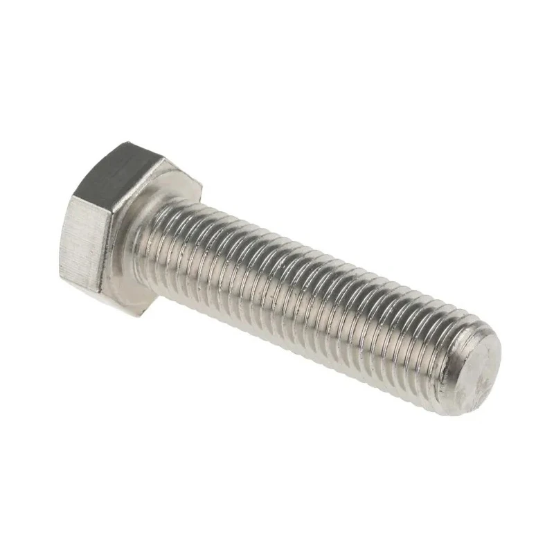 RS PRO Stainless Steel Hex Bolt M16 x 60 mm DIN 933 A4 Type 316 Stainless Steel 263-2299