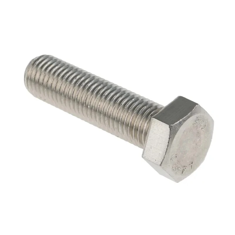 RS PRO Stainless Steel Hex Bolt M16 x 60 mm DIN 933 A4 Type 316 Stainless Steel 263-2299