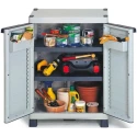 RS PRO Polypropylene Grey Base Cabinet 700 mm x 438 mm x 976 mm 351-2613
