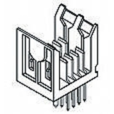 TE Connectivity Z-PACK 2 mm Pitch Futurebus+ Backplane Connector Straight Male 4 Row 8 Way 5536600-1