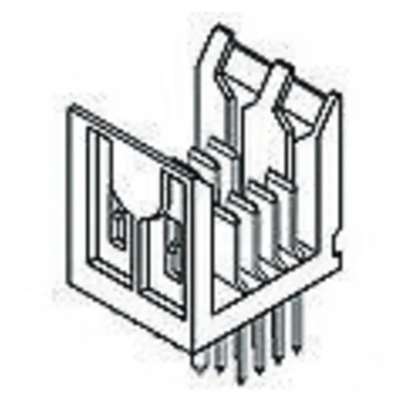 TE Connectivity Z-PACK 2 mm Pitch Futurebus+ Backplane Connector Straight Male 4 Row 8 Way 5536600-1