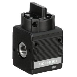EMERSON ? AVENTICS Rotary Knob Pneumatic Manual Control Valve NL2-BAV Series 1/4 in, III B 0821300901