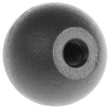 RS PRO Black Polyamide 6 Ball Clamping Knob Threaded Hole, 38 mm Diameter 702-7780