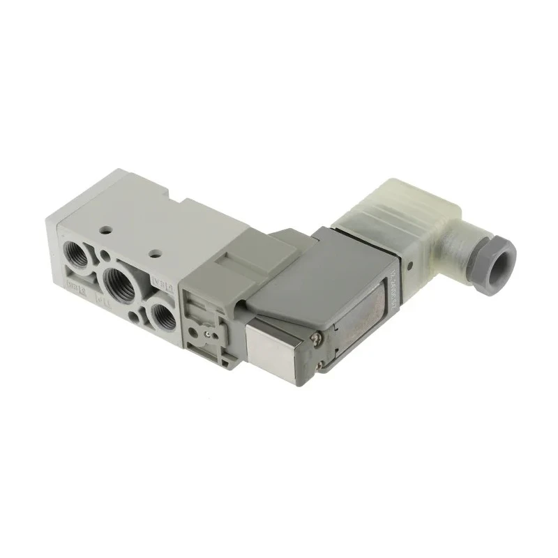 SMC Pneumatic Directional Control Valve Pilot Actuated G 1/4 Port Size 5 Ports Die Cast Aluminium Body 24V DC VF3000