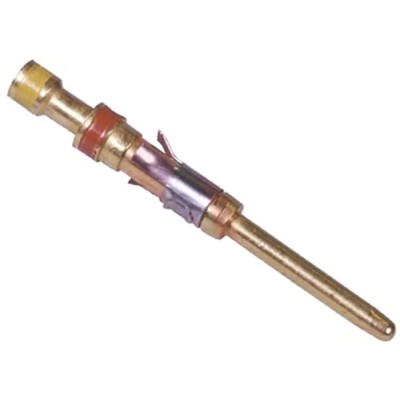 TE Connectivity Male Crimp Circular Connector Contact Contact Size 16 Wire Size 20, 24AWG Current 13A Type II Series 201330-1