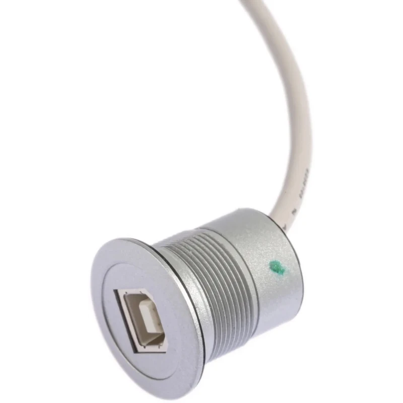 HARTING USB Cable Male USB Type B to Male USB 2.0, Grey, 500 mm 09454521910