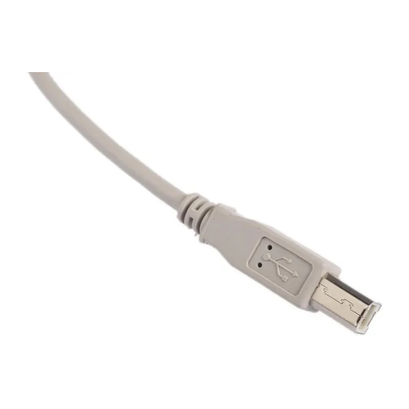 HARTING USB Cable Male USB Type B to Male USB 2.0, Grey, 500 mm 09454521910