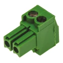TE Connectivity Buchanan Series 2-Contact 3.5 mm Pitch Pluggable Terminal Block 300V AC 11A 284506-2