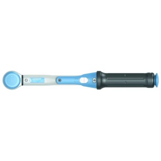 Gedore Click Torque Wrench Mechanical, 5 To 25 Nm Torque Range, 1/4 in Square Drive, Satin Chrome Finish, Steel 4549-02
