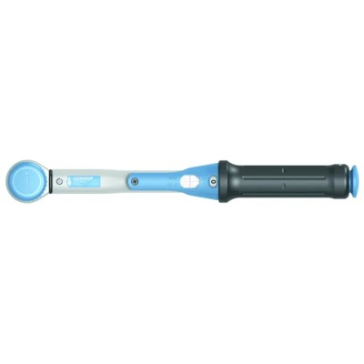 Gedore Click Torque Wrench Mechanical, 5 To 25 Nm Torque Range, 1/4 in Square Drive, Satin Chrome Finish, Steel 4549-02