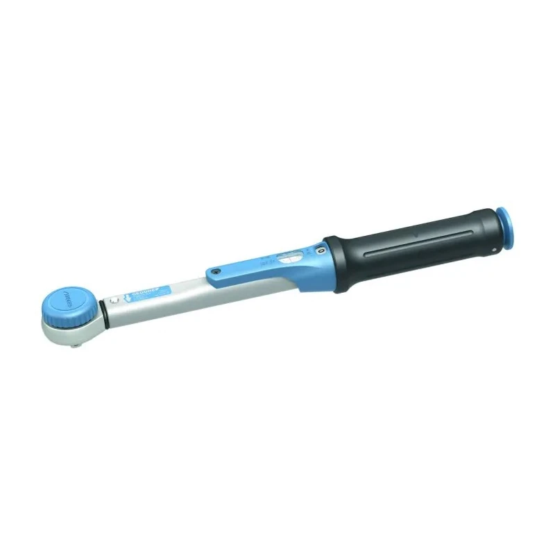 Gedore Click Torque Wrench Mechanical, 5 To 25 Nm Torque Range, 1/4 in Square Drive, Satin Chrome Finish, Steel 4549-02
