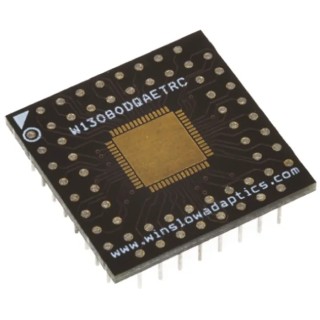 Winslow Straight Through Hole Mount 2.54 mm Pitch IC Socket Adapter QFN to PGA WA13079DQAETRC