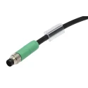 Phoenix Contact Sensor Actuator Cable Male 8 way Straight to Female 8 way Straight, 300 mm, 30V, PUR Jacket 1404196