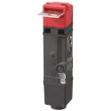 Omron D4SL-N Series Solenoid Interlock Switch, Power to Lock, 24V DC, 4.8W Metal Housing IP67 