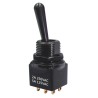 RS PRO PCB Mount Toggle Switch On-On-On DPDT Solder Terminal 28 V dc 250 V ac 820-0523