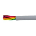 Alpha Wire Ecogen Ecocable Mini Control Cable 8 Cores 0.09mm² 28 AWG Unscreened 300 V Grey Modified Polyphenylene 78008 SL005