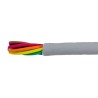 Alpha Wire Ecogen Ecocable Mini Control Cable 8 Cores 0.09mm² 28 AWG Unscreened 300 V Grey Modified Polyphenylene 78008 SL005