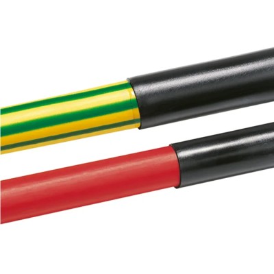 HellermannTyton Heat Shrink Tubing Black 12.7 mm Sleeve Diameter x 1.2 m Length 3:1 Shrink Ratio TA32