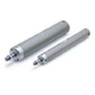 SMC Pneumatic Piston Rod Cylinder CG1 Series 125 mm Stroke Length Aluminium Alloy Body CDG1BN20-125Z