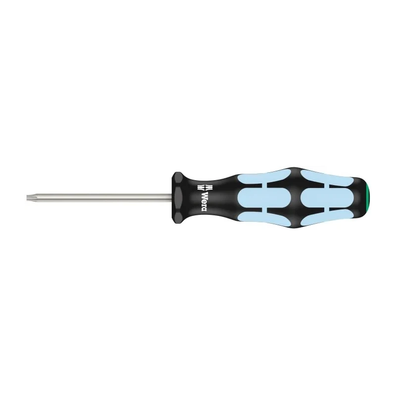 Wera Standard Torx & Torx Plus Screwdriver, T8 Tip, 60 mm Blade, 141 mm Overall 05032050001