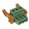 Phoenix Contact MSTB 2.5/3-ST-5.08-LR Series Pluggable Terminal Block, 3-Contact, 5.08 mm Pitch, 1 Row, 630 V, 12 A 1808899