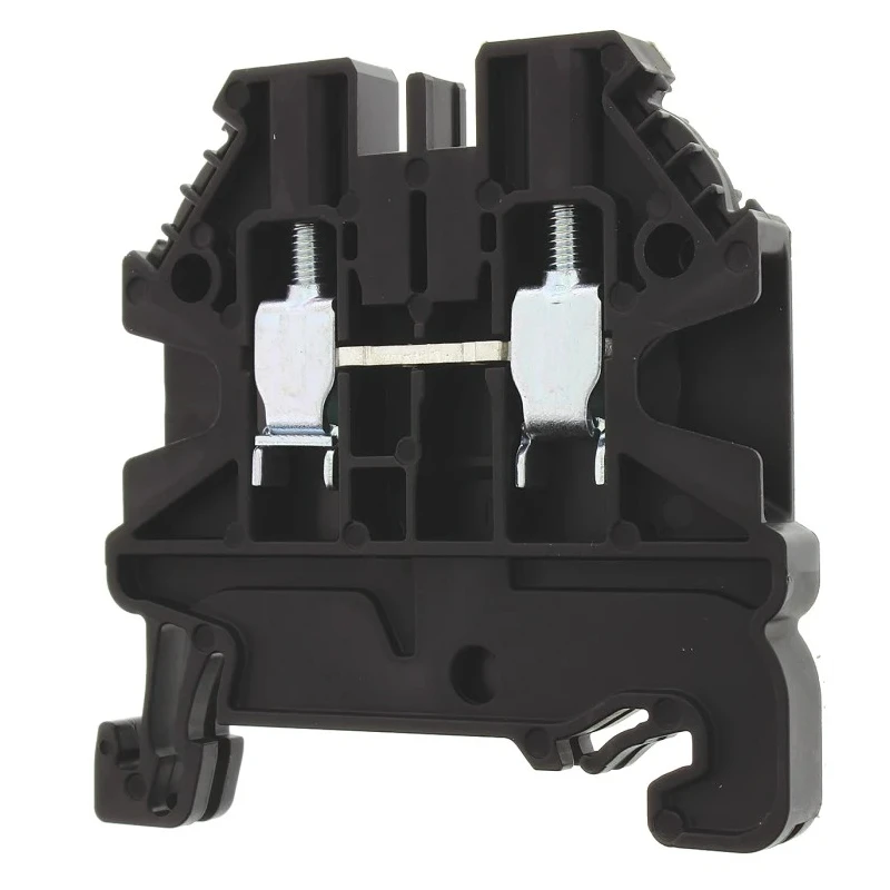 Wieland WT 2.5 Series Feed Through Terminal Block Black 2.5mm² 1-Level Screw ATEX 58.503.0055.1