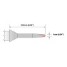 Thermaltronics 1.00 mm Conical Sharp 16.4 mm Soldering Iron Tip M7CS154
