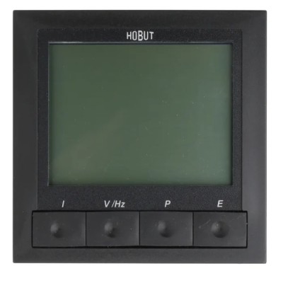 HOBUT Electromechanical 3 Phase LCD Energy Meter 92x92mm Cutout, Depth 80mm M850-LTHN-RS-PO