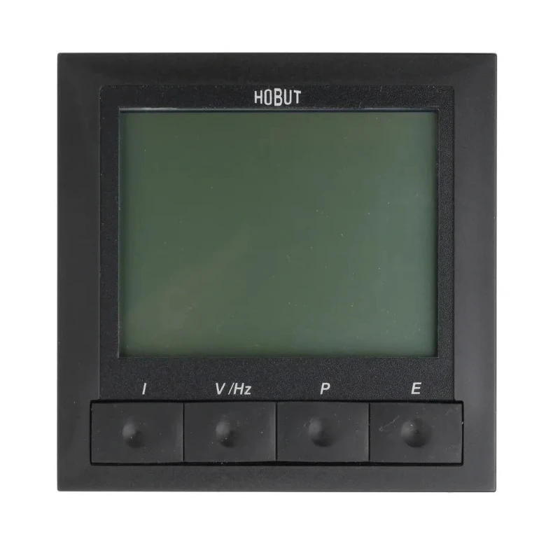 HOBUT Electromechanical 3 Phase LCD Energy Meter 92x92mm Cutout, Depth 80mm M850-LTHN-RS-PO