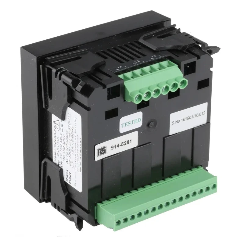HOBUT Electromechanical 3 Phase LCD Energy Meter 92x92mm Cutout, Depth 80mm M850-LTHN-RS-PO