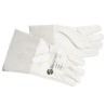 Penta White Leather Electricians Gloves Size 11, Mechanical Protection Level 5, EN 388 Certified TG48 11