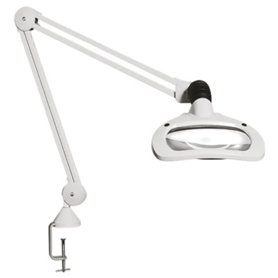 Luxo LED Magnifying Lamp Table Lamp 5dpt 18V 6W Wave LED WAL026067