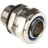 Adaptaflex Nickel Plated Brass Conduit Fitting 25 mm Nominal Size M25 Thread IP66 IP67 IP68 IP69K 7TCA296030R0215 SPL25/M25/M