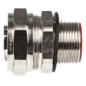 Adaptaflex Nickel Plated Brass Conduit Fitting 25 mm Nominal Size M25 Thread IP66 IP67 IP68 IP69K 7TCA296030R0215 SPL25/M25/M