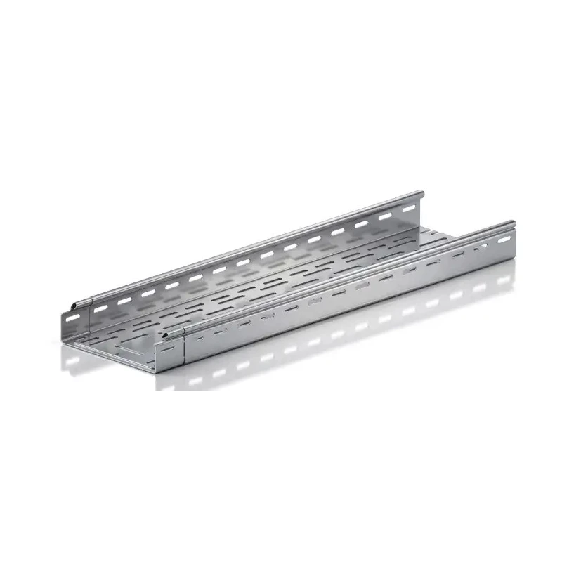 RS PRO Sendzimir Galvanised Steel Light Duty Cable Tray 3 m Length x 300 mm Width x 60 mm Depth 901-3998