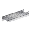 RS PRO Sendzimir Galvanised Steel Light Duty Cable Tray 3 m Length x 300 mm Width x 60 mm Depth 901-3998