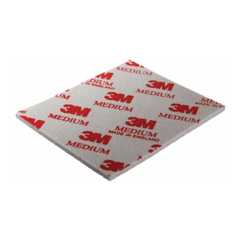 3M Softback Sanding Block Medium Grade Aluminium Oxide Abrasive 140 mm x 115 mm 03808