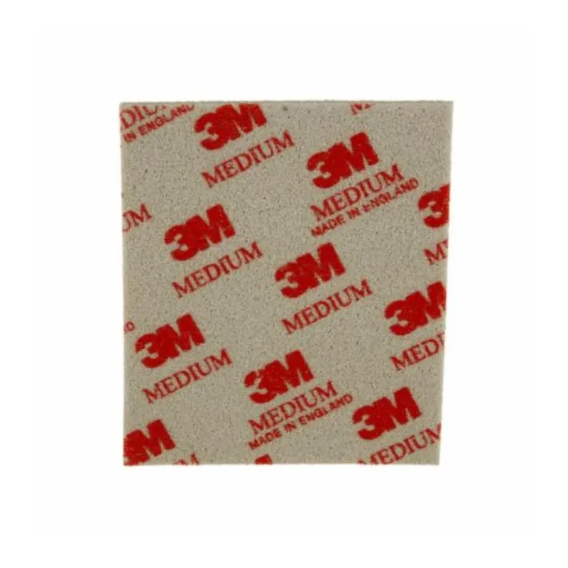 3M Softback Sanding Block Medium Grade Aluminium Oxide Abrasive 140 mm x 115 mm 03808