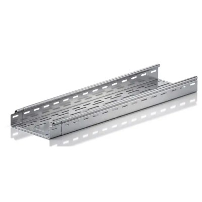 RS PRO Self-Coupling Light Duty Cable Tray Sendzimir Galvanised Steel 3 m x 150 mm x 60 mm 901-3985