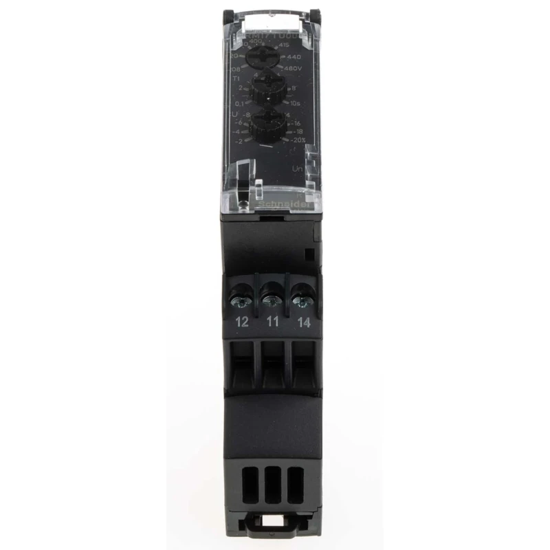 Schneider Electric Monitoring Relay 3 Phase SPDT DIN Rail 480V AC RM17TU00