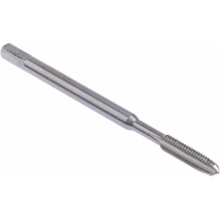 RS PRO Threading Tap M3 Thread Metric Standard Hand Tap 48mm Overall Length HSS Blue Stream Tempered 152-075