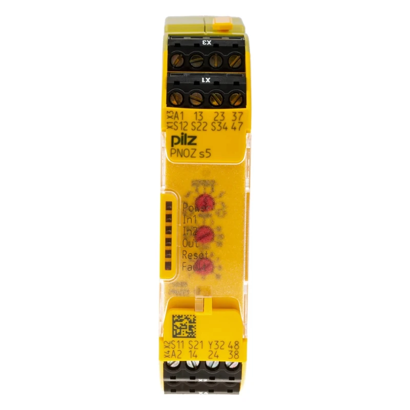 Pilz PNOZ s5 24V DC Safety Relay with 2 Safety Contacts and Screw Terminals 750105