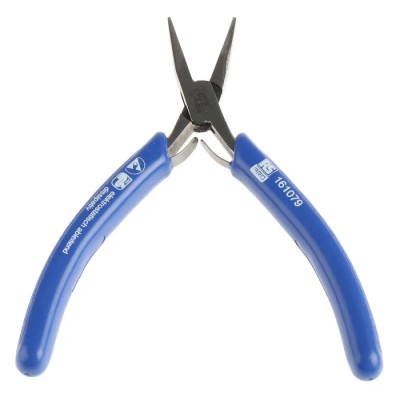 RS PRO Long Nose Plier Smooth, 120mm Overall Length, ESD Safe, Steel Jaw 161-079