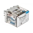 Finder Power Relay, 24V DC Coil, 12A Switching Current, 4PDT Contact Configuration, Series 56 56.34.9.024.0040