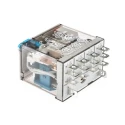 Finder Power Relay, 24V DC Coil, 12A Switching Current, 4PDT Contact Configuration, Series 56 56.34.9.024.0040