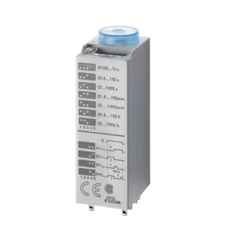 Finder Multifunction Timer Relay 4PDT Contact Configuration 125 V dc, 110 V ac, 125 V ac, Time Range 0.05s 85.04.0.125.0000
