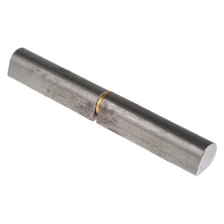 Pinet Steel Flat Top Bullet Hinge with Fixed Pin, Weld-on Fixing, 200 mm x 29 mm x 16 mm 14-7-3584