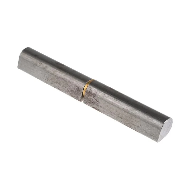Pinet Steel Flat Top Bullet Hinge with Fixed Pin, Weld-on Fixing, 200 mm x 29 mm x 16 mm 14-7-3584